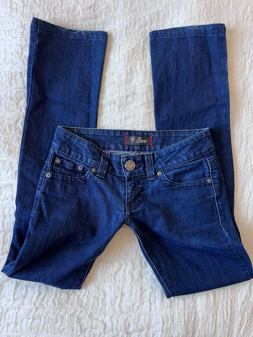 Y2k Guess Low Rise Blue Jeans